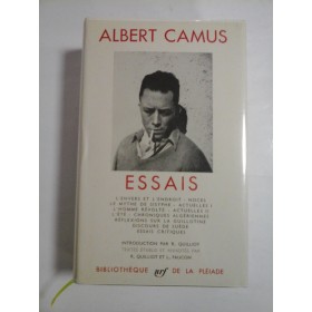   ESSAIS  -  ALBERT  CAMUS  -  Bibliotheque de la Pleiade